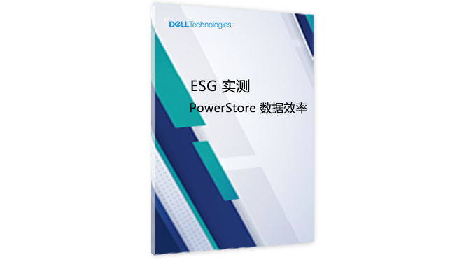 ESG实测：PowerStore 数据效率